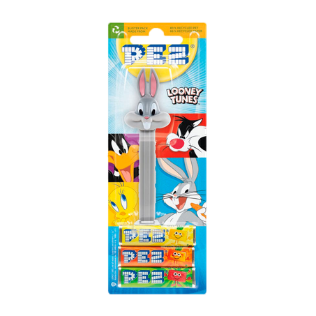Pastilha pez looney tunes 25,5g