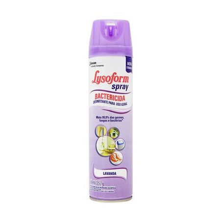 Desinfetante para Superfícies Lysoform Lavanda Frasco Spray 360ml