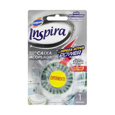 BLOCO SANIT INSPIRA CX ACOPLADA 1UN POWER CLORO