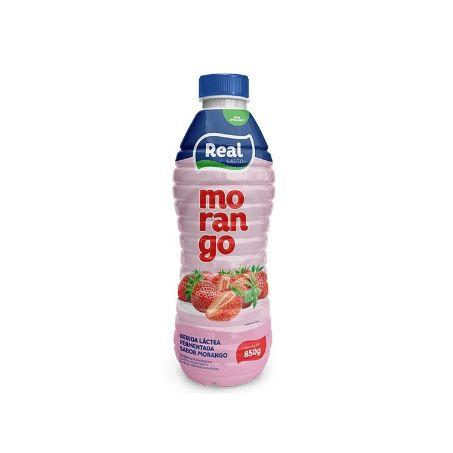 Bebida láctea real morango 800g