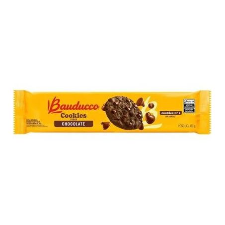 Biscoito cookies bauducco chocolate 100g