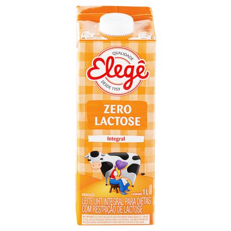 LEITE UHT INTEGRAL ZERO LACTOSE ELEGÊ
