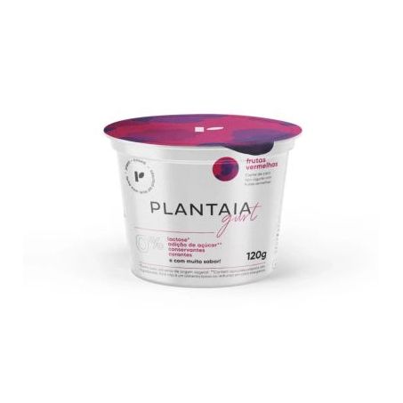 IOGURTE PLANTAIA 120G FRUTAS VERMELHAS