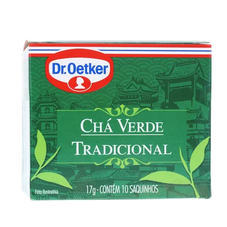 CHÁ DR OETKER VERDE TRADICIONAL SAQUINHO 10UN 360-35