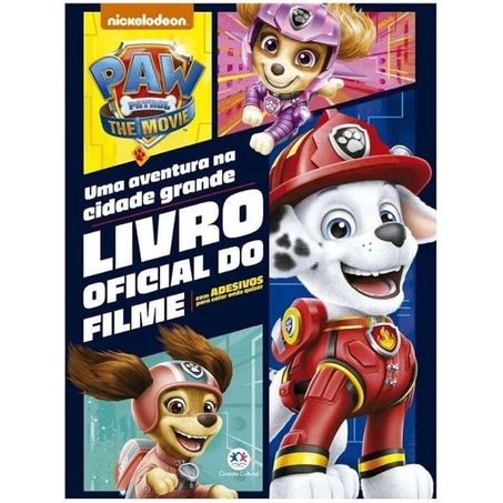 Livro Patrulha Canina Movie Uma Aventura Na Cidade Grande