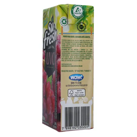 Suco de uva sufresh 200ml 360-7