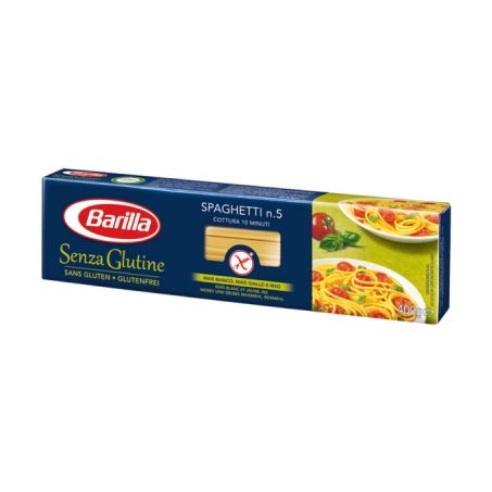 MASSA BARILLA 400G SPACHETTI GLÚTEN