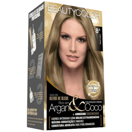 Tintura beauty color louro clar 8.0