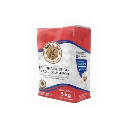 Farinha de trigo Moinho Rio Azul 5kg