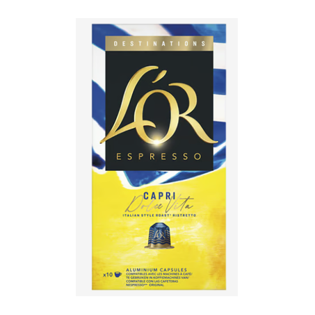 Cafe caps. capri lor c/10