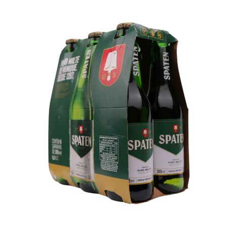 Cerveja Spaten Long Neck 355ml C/6 360-8