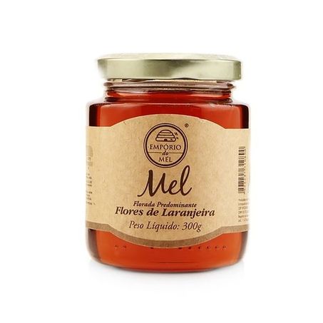 Mel Empório do Mel Flores de Laranjeira Vidro 300g
