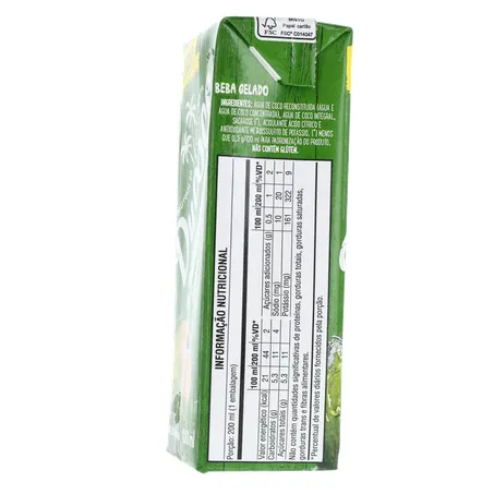 Água de coco ducoco 200ml 360-26