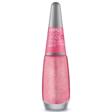 Esmalte viva glítter ninguém me segura impala 7.5ml