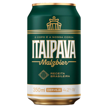 Cerveja Itaipava Malzbier 350ml - Lata