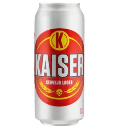 Cerveja latao 473ml kaiser