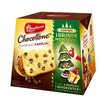 Chocottone Bauducco Embalagem 750G