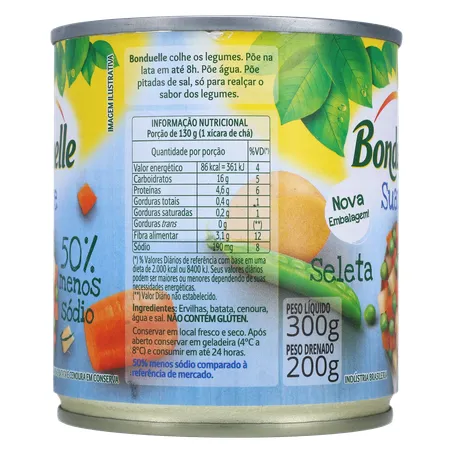 Seleta bonduelle suave lt 200g 360-1