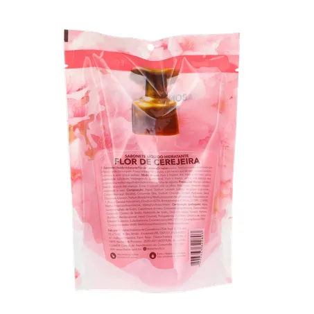 SABONETE LÍQUIDO DI HELLEN REFIL FLOR DE CEREJEIRA 400ML 360-17