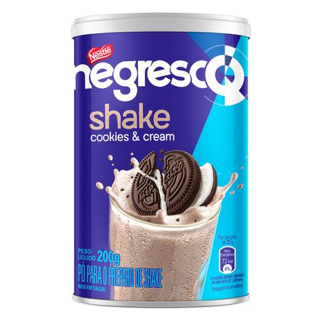 Pó para shake negresco nestlé