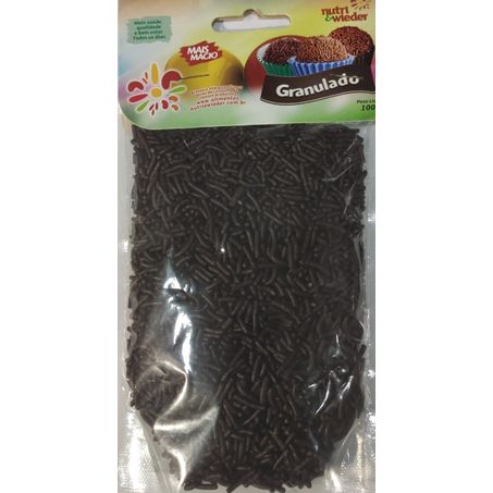 Chocolate granulado nutri & wieder 100g ao leite