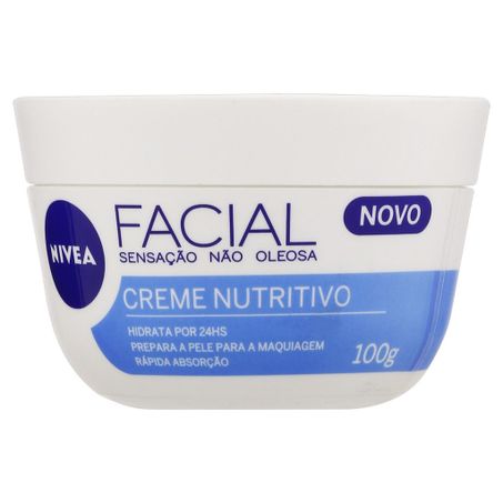 Creme facial nivea nutritivo 100 gr