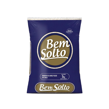 Arroz Bem Solto 5kg - Branco
