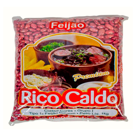 Feijão Rico Caldo Vermelho 1Kg