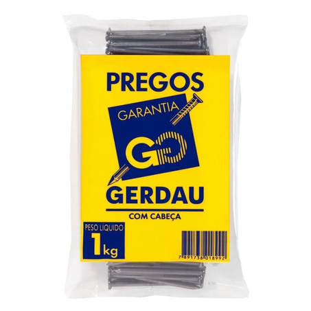 Prego 16x24 1kg gerdau