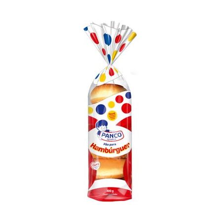 Pão de Hambúrguer Panco Pacote 300G