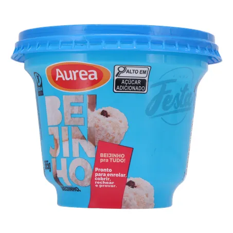 Sobremesa beijinho aurea pote 365g 360-3