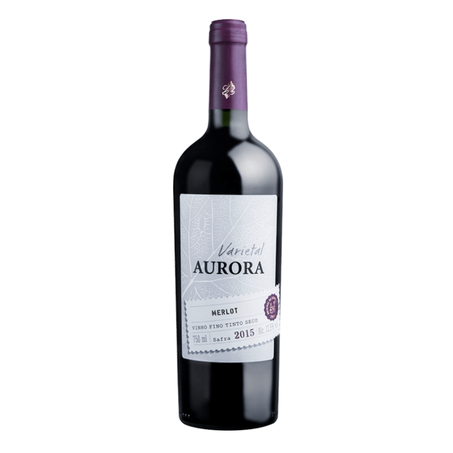 Vinho aurora merlot tint seco 750ml