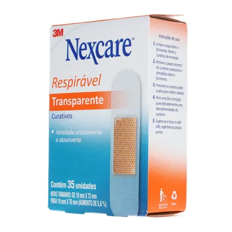 Curativo Nexcare Transparente Caixa 35un 
  360-4