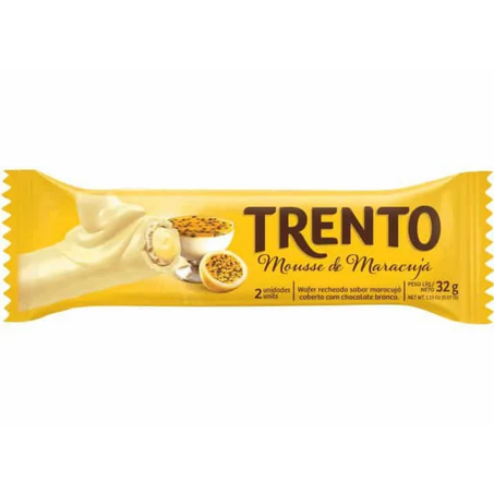 Chocolate barrinha trento 32g mousse maracuja (unidade) 360-1