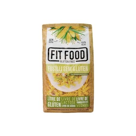 MACARRAO FIT FOOD FUSILLI DE MILHO S/GLUTEN