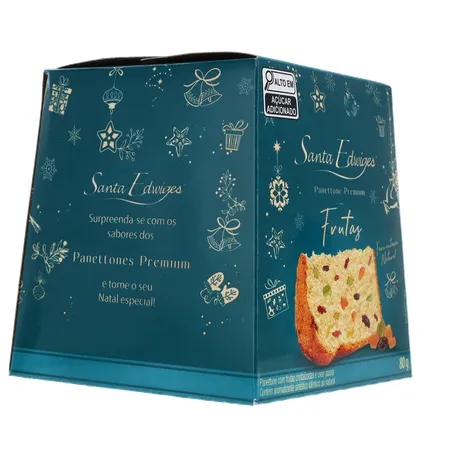 Panetone santa edwiges mini frutas 80g 360-31
