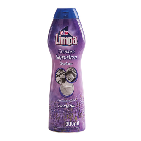 SAPONÁCEO CREMOSO GOTA LIMPA LAVANDA 300ML