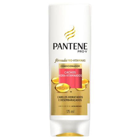 Condicionador pantene cachos hidra-vitaminados