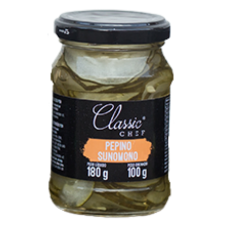 Pepinos Conserva Classic Chef 100g Sunomono