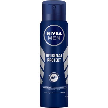 Desodorante aerosol nivea 150ml masc original protect