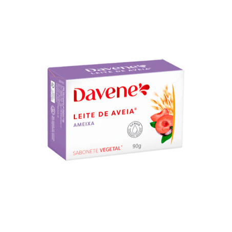Sabonete davene leite de aveia ameixa 90g*
