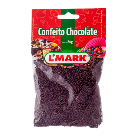 CONFEITO CHOCOLATE LMARK 80G