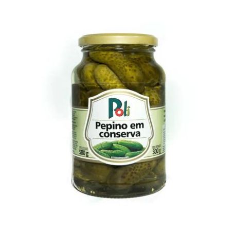 Pepinos Conserva Poli 300g Suave