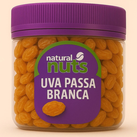 Uva Passa Branca Natural Nuts 100G