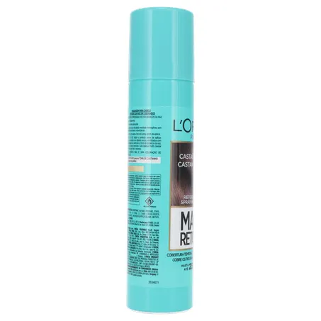 Retoque de Raíz L'Oréal Paris Castanho Escuro Frasco Spray 75ml 360-28