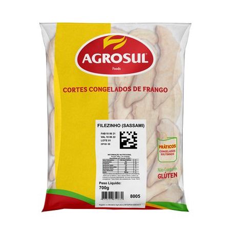 Filez sassami agrosul 700g cong