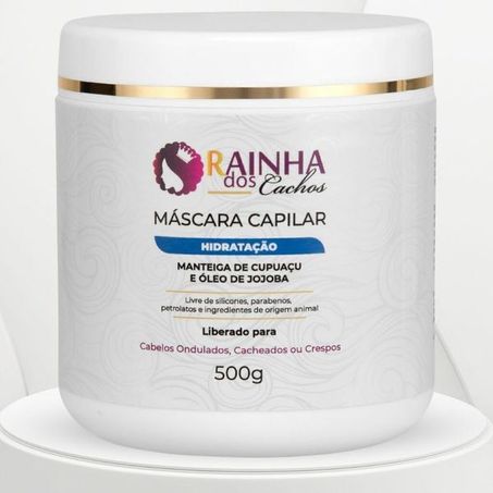 MASCARA QUEEN TRATAMENTO MOVIMENTO AOS CACHOS 500G