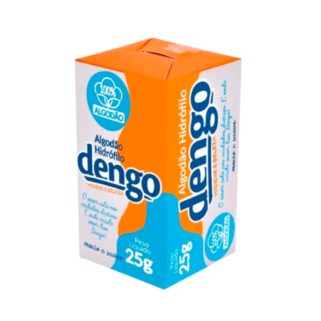 ALGODÃO MELHORMED HIDRÓFILO DENGO CX 25G