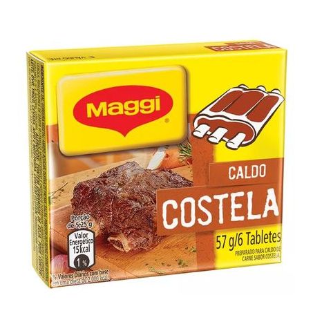 Caldo Maggi Costela Tablete 57G