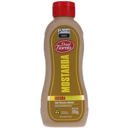 Mostarda dom fiorelo escura 200g